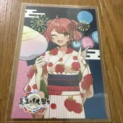 カラフルピーチ　桃祭り　トレカ　のあ