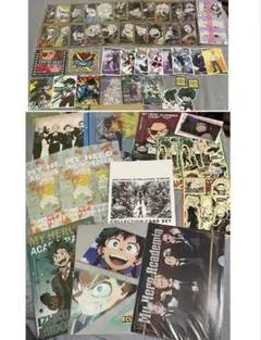 ヒロアカ　MHA 緑谷 爆豪　轟　原画展　ファイル　グッズ　ジャンショ　原作