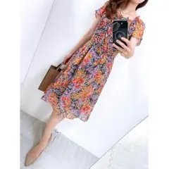 【美品✨】定価50,000円❤️デュアルヴュー✨サイズ40✨コットンワンピースのサムネイル