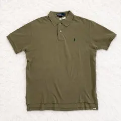 Polo by Ralph Lauren ポロシャツ カーキ L