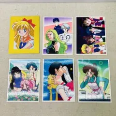 美少女戦士セーラームーン R　アマダ　コレクションカード　6枚セット　レア　希少
