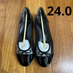 menue（メヌエ） SWEETFIT ラウンドトゥ バレエシューズ　24.0