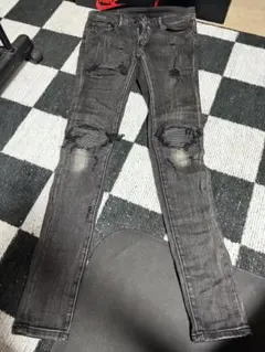 mnml ダメージスキニージーンズ 28