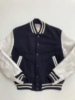 Golden Bear スタジャン M ネイビー/ホワイト