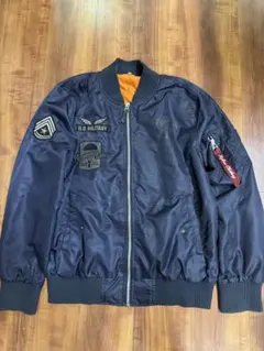 ALPHA INDUSTRIES MA-1 メッシュライディングジャケット - メルカリ