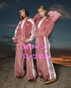 （Mパンツのみ）adidas ADIBREAK VELOUR　ベロア　ピンク