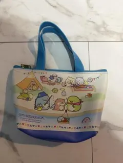 新品未使用品★すみっコぐらし★手持ちカバン★とかげ★しろくま★ネコ★ふろしき★