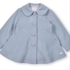 美品　BEBE 140 フリースボンディング丸襟　コート