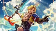 公式 FF10 FFX ファイナルファンタジーX ティーダ ユウナ プレイマット FF10 FFX ファイナルファンタジーX ティーダ ユウナ プレイマット 公式
