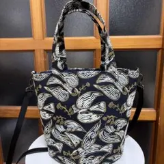 ミナペルホネンfollowing day丸底トートバッグミニ