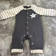 ロンパース・カバーオール 70サイズ 星型プリント