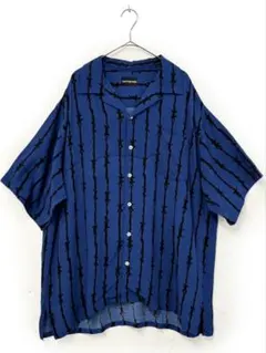 新品未使用cottonpan 有刺鉄線レーヨンシャツ33,000円コットンパン