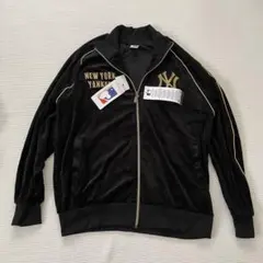 新品　ニューヨークヤンキース　ベロアジャケット　ジャージ　LL