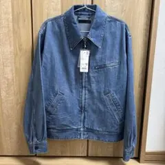 ユニクロ ジップアップブルゾンデニム S 4990円 ジャケット UNIQLO
