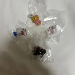 ハローキティ　めじるしアクセサリー　4個セット☆