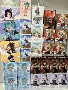 プライズフィギュア アーリャ 涼宮ハルヒ イレイナ イカ娘 初音ミク他 29点のサムネイル