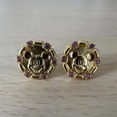 ディズニーヴィンテージ・ミッキーマウス・ピアス・ミッキーフェイス・ミッキーピアス