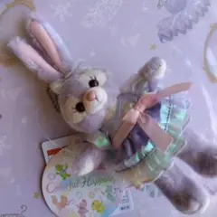 ステラ・ルー　ぬいぐるみバッジ　カラフルハピネス
