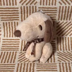 スヌーピー ぬいぐるみ ボールチェーン付き