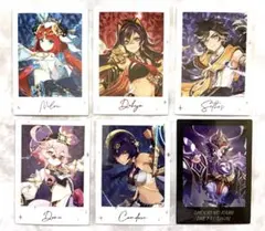 原神 チェキ まとめ売り ニィロウ ドリー セトス他
