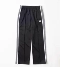 2025年最新】ニードルス トラックパンツ ブラック ホワイトの人気