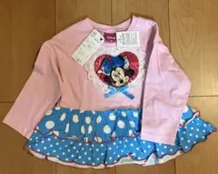 バースデイ　ミニパル風　ミニー　ロングTシャツ　95