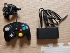 任天堂　ゲームキューブコントローラー　スマブラ　接続タップ　純正
