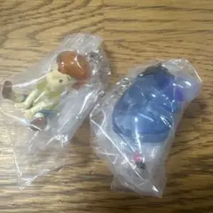 くまのプーさん　ガチャ　めじるしアクセサリー　ロビン・イーヨー