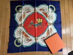 あ*ん様 エルメス シルクスカーフ 折りたたみ式幌の馬車 | Mercari