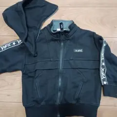 X-girll ブラック パーカー 100cm