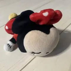 ミニーマウス ぬいぐるみマスコット キーホルダー付き