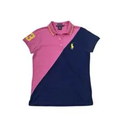 美品 00s y2k Ralph Lauren ビッグポニー ポロシャツ