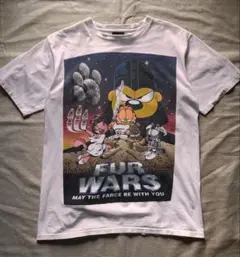 90s ガーフィールド STAR WARS パロディ Tシャツ USA製