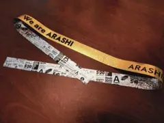 ARASHI 　嵐　2026 　銀テープ　ゴールド