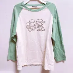 パティ&ジミー×ブルーブルーエ　コラボトップス　オーバーサイズのサムネイル