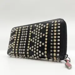 激レア✨ルブタン 長財布 パネトーネ レオパード 豹柄 スタッズ
