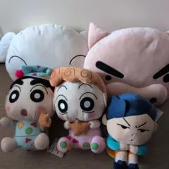 T】 クレヨンしんちゃん ぬいぐるみ 10個 タグ付き まとめ売り 大量
