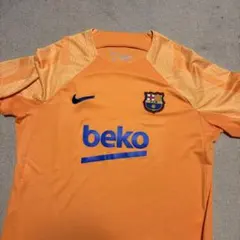 NIKE FC Barcelona ユニフォーム オレンジ sサイズ - メルカリ