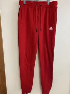 Kappa ジャージパンツ　赤　Mのサムネイル