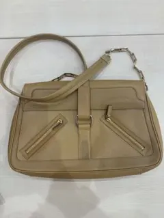 GUCCI グッチ レザー ショルダーバッグ キャメルヴィンテージ希少 