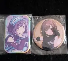 プロセカ　ニーゴ CD　エンパープル/化けの花　　特典　缶バッジ　　東雲絵名