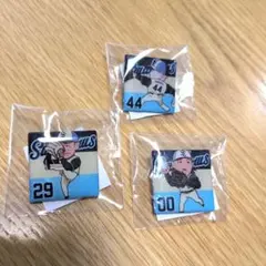 新品未使用◯東京ヤクルトスワローズピンバッチ　3個セット◯