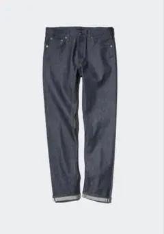 【タグ付未使用】UNIQLO スリムフィットジーンズ/セルビッジ 36 赤耳