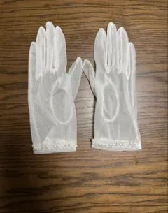 ウェディンググローブ ショート 結婚式