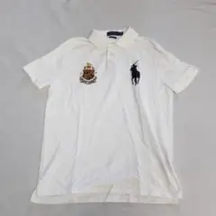 POLO RALPH LAUREN 半袖 刺繍 ポロシャツ M