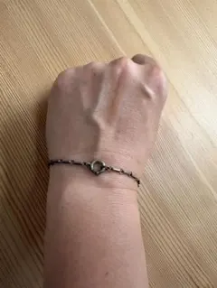 CAVAIER 黒男女兼用RopeチェーンブレスレットM 18.5-20.5cm - メルカリ