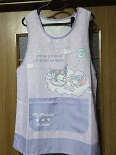 保育士エプロン　大きいサイズ　２枚セット