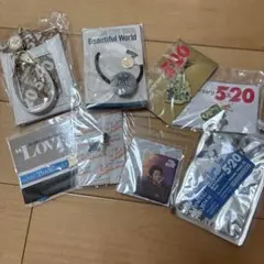 嵐グッズまとめ(青)7点セット(おまけ付き)