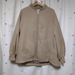 HusHusH カジュアルアウター バルーンスリーブ キャメル