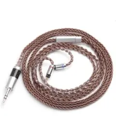リケーブル可能イヤホン用OFC製ケーブル